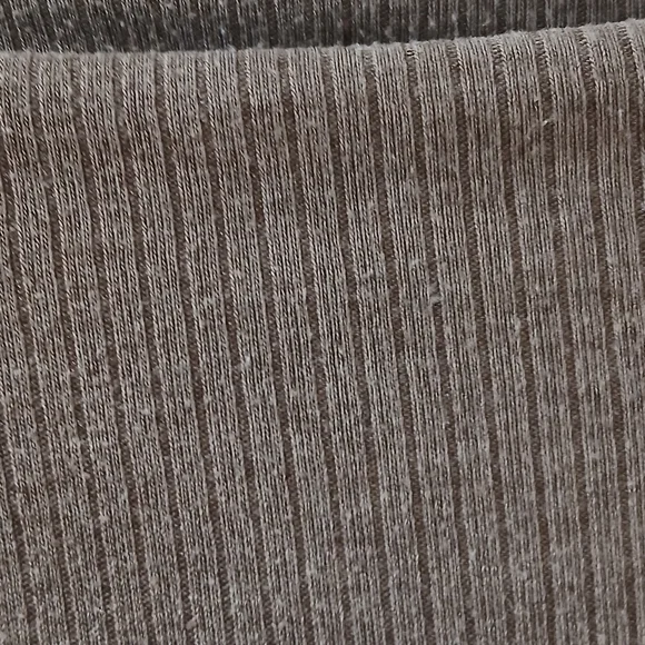 Long Sleeve Ribbed Mango Dress - Picture 5 of 5